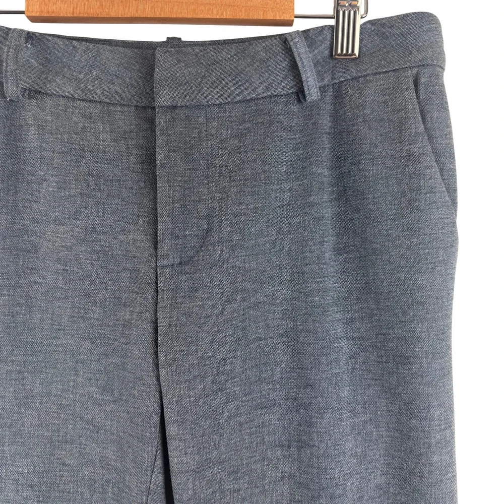 Kut from the‎ Kloth Dress Pants Womens 4 Gray SB10302 Straight Leg Mid Rise Work